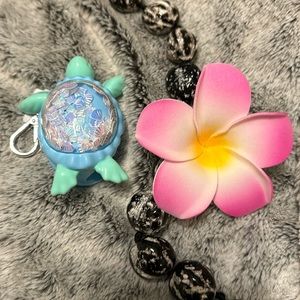 This is a turtle pocketbac sanitizer holder from bath and body works